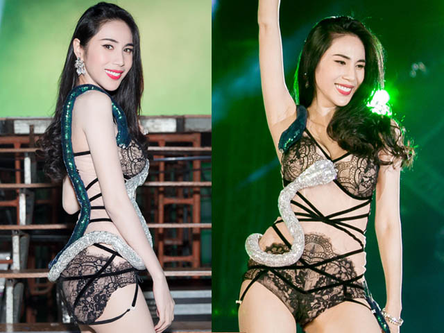 Ca nhạc - MTV - Thuỷ Tiên bị "ném đá" vì mặc "nội y" đi diễn