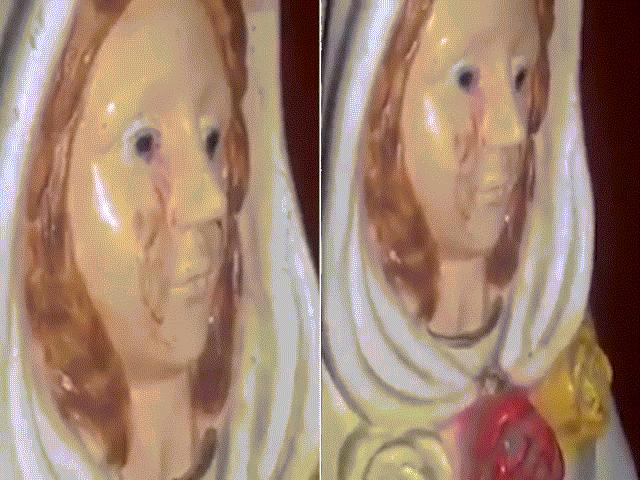 Bí ẩn tượng Đức mẹ Maria “khóc ra máu” ở Argentina
