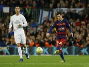 Bóng đá - Messi toàn năng: Ronaldo cũng &quot;hít khói&quot; ở khoản sút xa