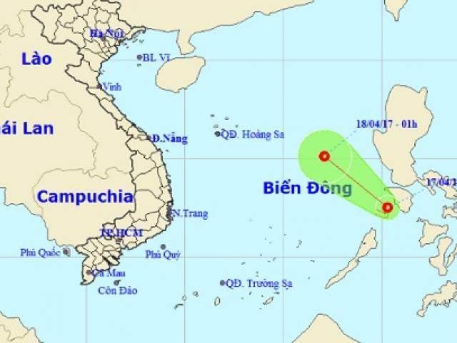 Tin tức trong ngày - Biển Đông xuất hiện áp thấp nhiệt đới đầu tiên trong năm 2017