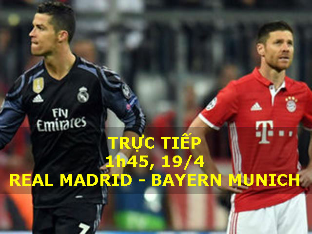 Chi tiết Real Madrid - Bayern: Vỡ òa vì Ronaldo (KT)