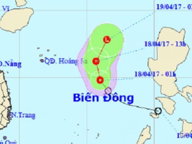 Tin tức trong ngày - Áp thấp nhiệt đới liên tục đổi hướng