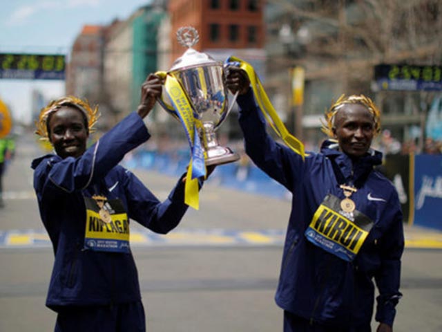 Thể thao - Tin thể thao HOT 18/4: Kenya áp đảo giải Boston Marathon