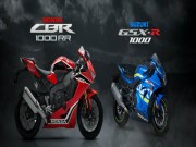 Thế giới xe - Chọn mua Honda CBR1000RR hay Suzuki GSX-R1000?