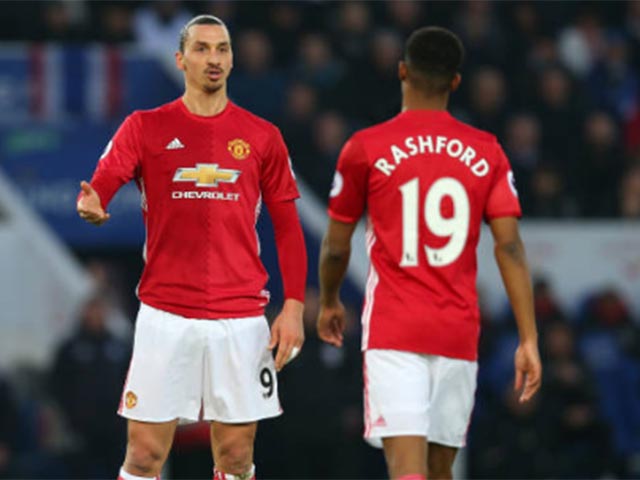 Bóng đá - MU: Rashford "bung lụa", Mourinho lại dùng Ibrahimovic