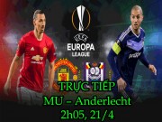 Bóng đá - Chi tiết MU – Anderlecht: Kéo dài sang hiệp phụ (KT)