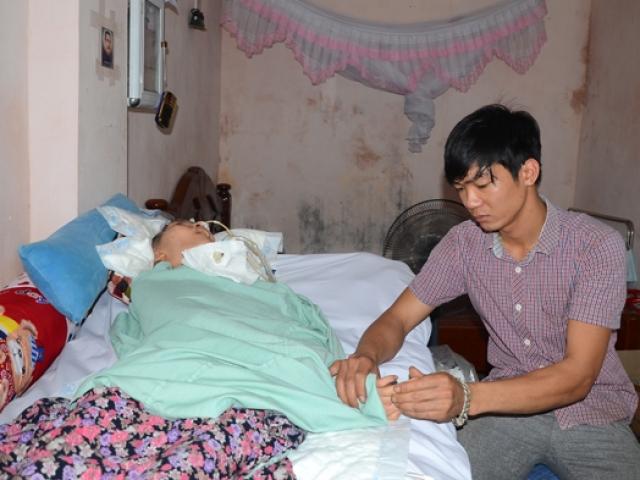 Tình chồng chăm vợ sống thực vật sau vụ nổ ở Văn Phú