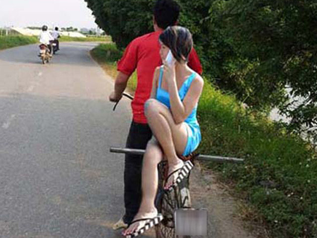 Tranh vui - Hình ảnh "khó lường" chỉ thấy trên... đường