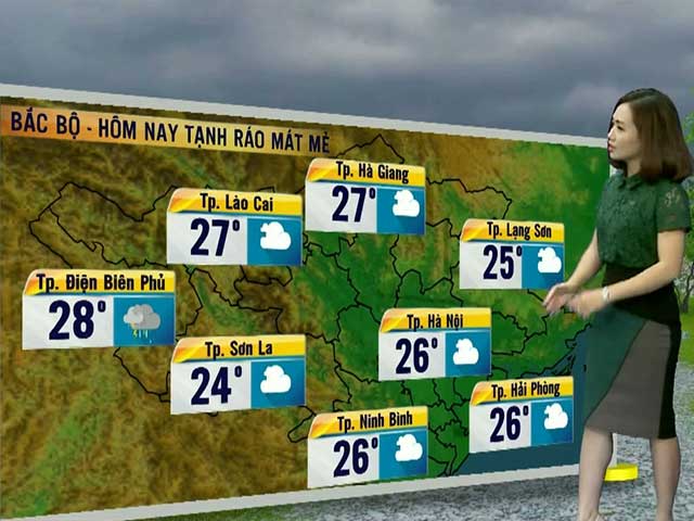 Tin tức trong ngày - Dự báo thời tiết VTV 23/4: Nắng nóng giảm ở cả 3 miền