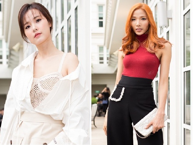 Người mẫu - Hoa hậu - Chán kín đáo, Midu - Hoàng Thùy chuyển style buông lơi trễ nải