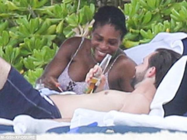 Thể thao - Bà bầu Serena mặc bikini quấn quýt bên “phi công trẻ”