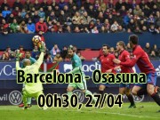 Bóng đá - Barcelona - Osasuna: Messi chờ &quot;nuốt chửng&quot; tý hon
