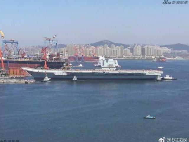 Thế giới - Tàu sân bay nội địa TQ: Một bước dấn "đuổi theo" Mỹ?