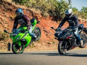 Thế giới xe - So kè 2017 Kawasaki Ninja 300 và Yamaha YZF-R3