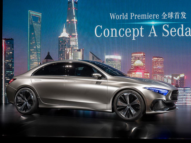 Tư vấn - Mercedes Concept A Sedan: Phiên bản sedan mới của A-Class