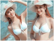 Bí quyết mặc đẹp - Lâm Khánh Chi diện bikini khoe dáng nuột và chân dài &quot;miên man&quot;