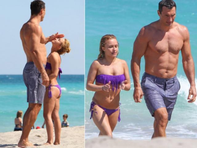 Thể thao - Ngây ngất bóng hồng đốn tim vua boxing “Tiến sĩ búa thép”