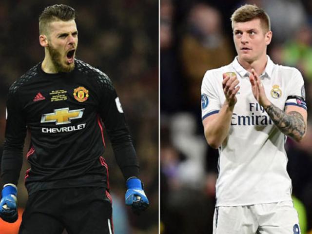 Bóng đá - Chuyển nhượng MU: Kroos cự tuyệt, De Gea khó ra đi