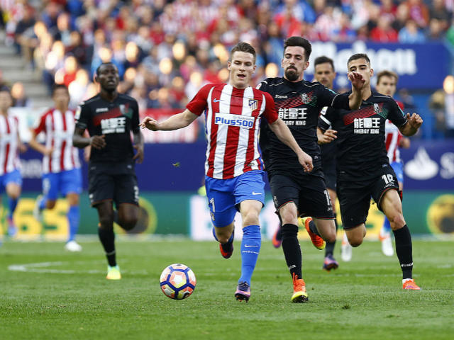 Bóng đá - Las Palmas - Atletico: Thẻ đỏ và đại tiệc 5 bàn thắng