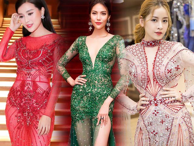 Người mẫu - Hoa hậu - Váy nhìn thấu 60-70% cơ thể khuấy đảo showbiz tuần qua