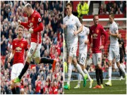 Bóng đá - Góc chiến thuật MU - Swansea: &quot;Canh bạc&quot; Rooney bất thành