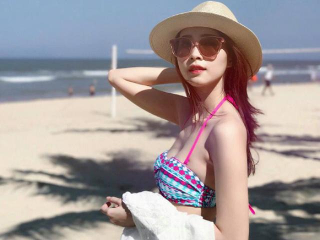 Hoa hậu Thu Thảo tung ảnh áo tắm hiếm hoi kỳ nghỉ lễ