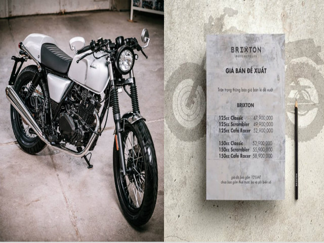 Thế giới xe - Bất ngờ Brixton BX bán ở Việt Nam chỉ từ 47,9 triệu đồng