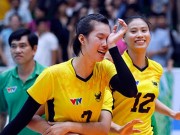 Thể thao - Bóng chuyền VTV Cup: Ngọc Hoa, Thanh Thúy rực sáng trước CLB Thái