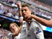 Bóng đá - Ronaldo ăn mừng lạ: &quot;Khóa miệng&quot; fan Real phong trào