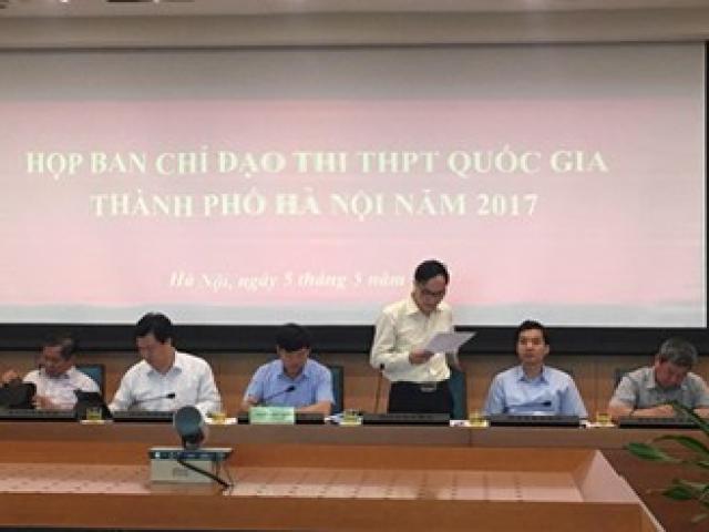 Thi THPT Quốc gia tại Hà Nội: Đại học Bách khoa sẽ in sao đề