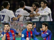 Bóng đá - Đua Liga: Barca có &quot;tam tấu&quot;, Real có cả &quot;dàn hòa tấu&quot;