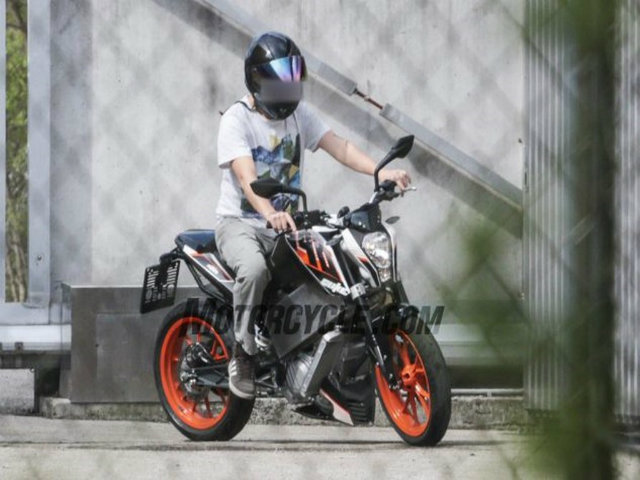 Thế giới xe - Rò rỉ KTM Duke 390 bản chạy bằng điện