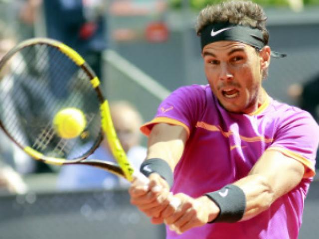Nadal - Goffin: Gục ngã sau loạt "đấu súng" (TK Madrid Open)