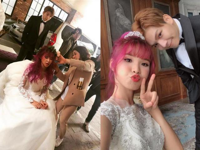 Đời sống Showbiz - Hóa ra Khởi My không chỉ sang Hàn hưởng "trăng mật sớm"