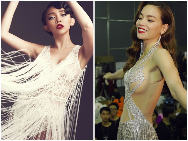 Người mẫu - Hoa hậu - Tóc Tiên hay Hà Hồ "thống trị" style tua rua xuyên thấu mỏng manh?