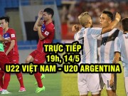 Bóng đá - Chi tiết U22 Việt Nam - U20 Argentina: Pha cứu bóng may mắn (KT)