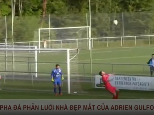 Bóng đá - Pha phản lưới kỳ lạ và đẹp nhất năm 2017