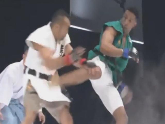 Thể thao - MMA: Võ sư Brazil hành hạ "túi bụi" cao thủ Nhật Bản