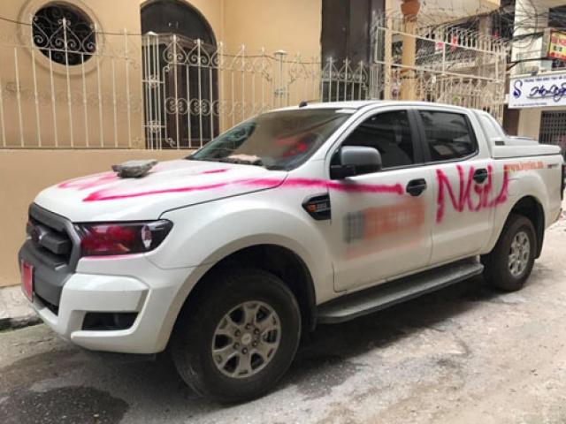 Tin tức trong ngày - Vụ ô tô bị sơn chữ "NGU": Chủ xe có thể bị phạt?