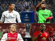 Bóng đá - Real - Juventus, MU - Ajax: Xứng danh &quot;tứ đại thiên vương&quot; (Infographic)