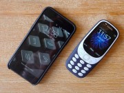 Dế sắp ra lò - Nokia 3310 đọ camera iPhone 7: Đâu là trứng, đâu là đá?