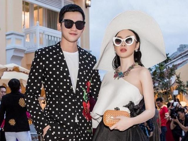 Người mẫu - Hoa hậu - Angela Phương Trinh thả vai trần e ấp bên "người tình"