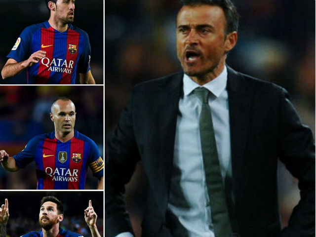 Sốc ở Barca: Enrique tố bị Messi và 4 sao "lật ghế"