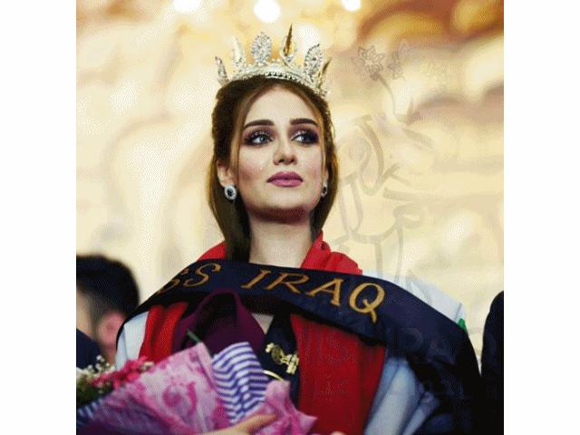 Người mẫu - Hoa hậu - Hoa hậu Iraq vượt qua "bão tố", đăng quang trong nước mắt