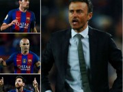 Bóng đá - Sốc ở Barca: Enrique tố bị Messi và 4 sao &quot;lật ghế&quot;