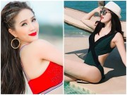 Bí quyết mặc đẹp - Hiếm hoi mới thấy Bảo Thy diện bikini &quot;đốt mắt&quot; đón sinh nhật bên biển