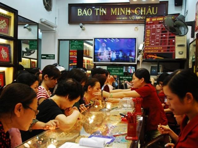 Tài chính - Bất động sản - Tăng dựng đứng, giá vàng bùng nổ phiên cuối tuần