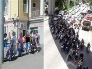 Tranh vui - Hà Nội 40 độ C, biết thế nào là NĂNG LƯỢNG MẶT TRỜI nhé!