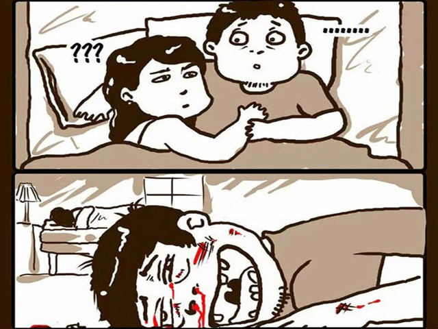 Tranh vui - Truyện tranh: Thử lòng người yêu!