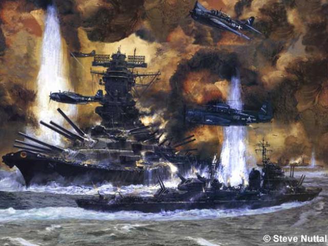 Trận đánh tan tành siêu chiến hạm Nhật, 2.500 người chết